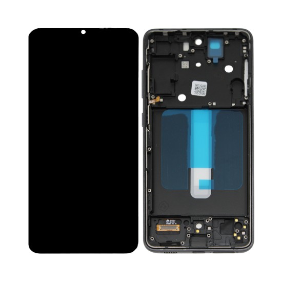 Touch+Display+Frame Samsung Galaxy S21 FE/G990 Preto
